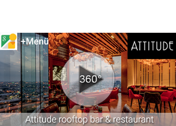Attitude Rooftopbar und Restaurant fotografiert von Bobby Boe